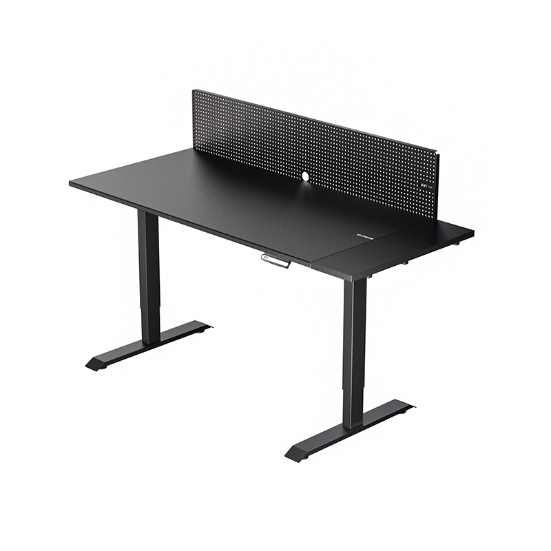 Herní skleněný elektrický zvedací stůl